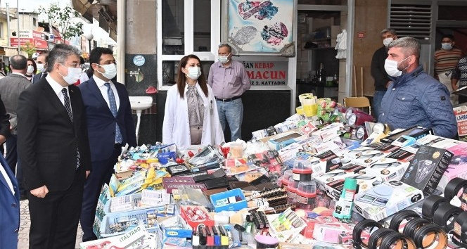 Kadirli’de korona virüs denetimi