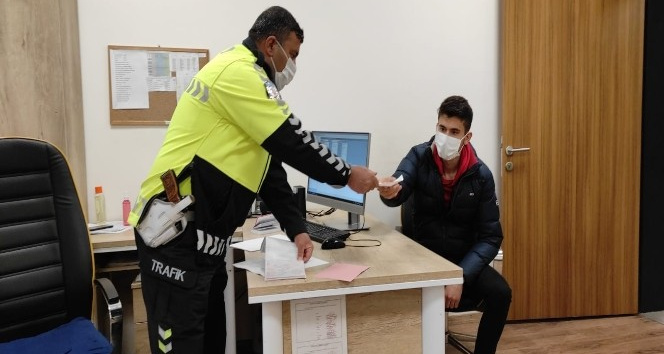 Trafiği tehlikeye atan sürücüye cezai işlem