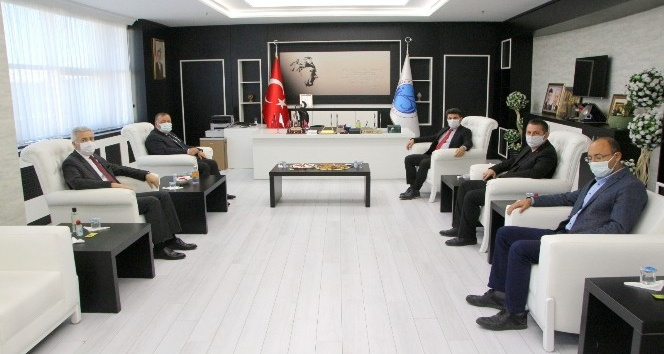 Ramazan’dan Rektör Kaacoşkun’a hayırlı olsun ziyareti