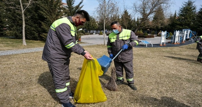 Altındağ Belediyesinden parklara bakım