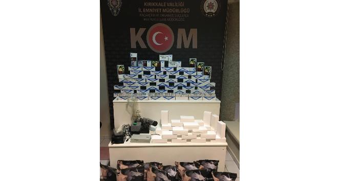 Kırıkkale’de kaçak tütün operasyonu