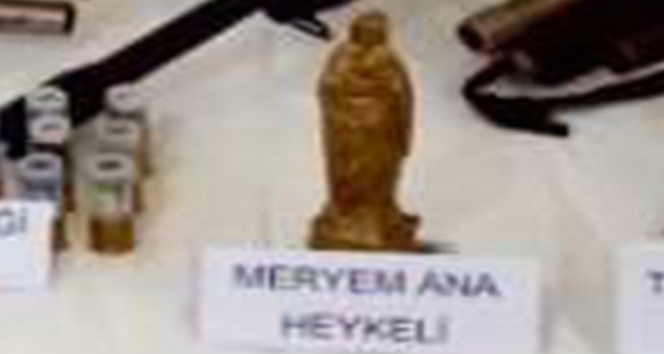 Ardahan’da "Meryem Ana" ve "Artemis" heykelleri ele geçirildi