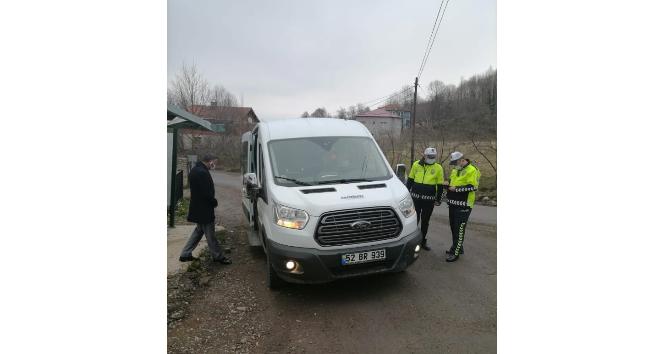 Öğrenci servisleri denetleniyor