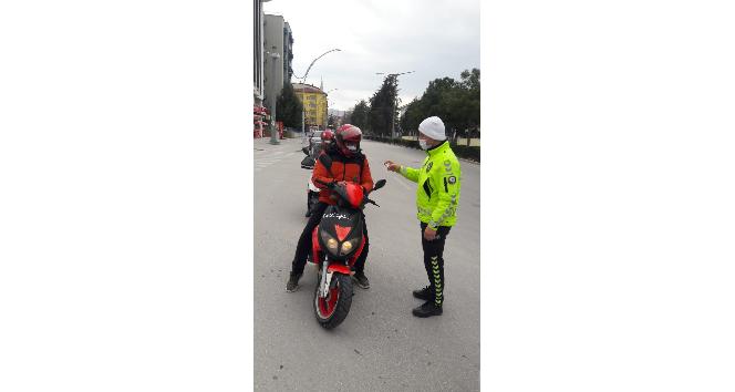 Burdur’da 17 araç sürücüsüne ceza