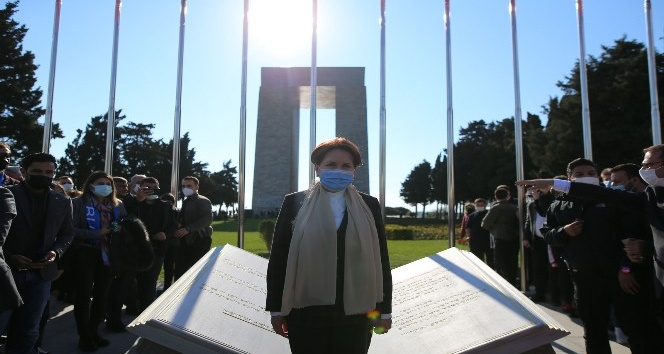 İYİ Parti Genel Başkanı Akşener Şehitler Abidesi’nde