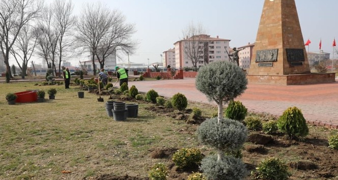 Iğdır’da şehitler anısına fidan dikildi