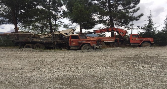 Ordu’da hurda araçlar toplanıyor
