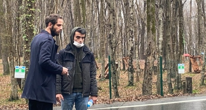 (Özel) Takla atan araçtan burnu bile kanamadan çıktı