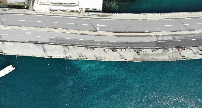 Balıkçılar Bebek Sahili’ne akın etti