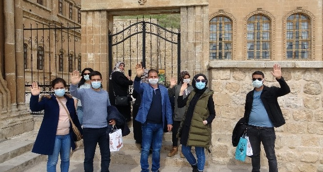 Mardin’de hafta sonu turist yoğunluğu