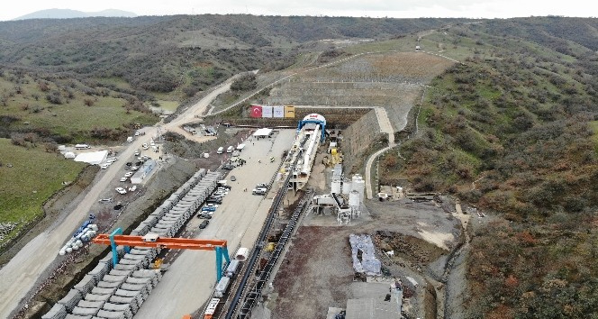 Türkiye’nin en büyük TBM makinesi YHT tünelini açılıyor