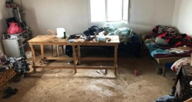 CHP Yönetim Kurulu üyesinin yardım ettiği teröristlerin hücre evi görüntülendi