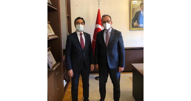 Cizre TSO Başkanı Sevinç, Bakan Kasapoğlu’na kentin spor alanındaki sorunlarını iletti