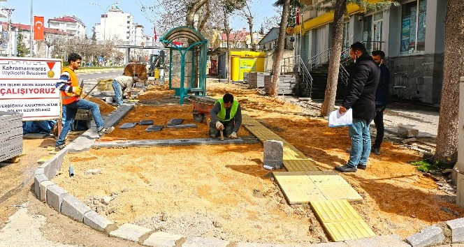 Pazarcık ilçesine üstyapı çalışmalarına başlandı