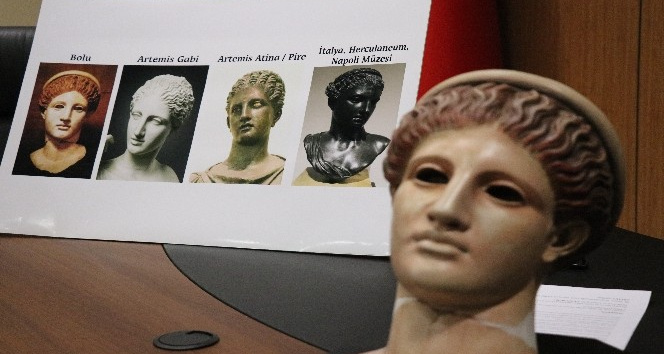 Dünyada eşi olmayan ‘Artemis’ heykeli müzede bulundu