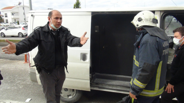 ATM Para nakil arac� hareket halindeyken yand�