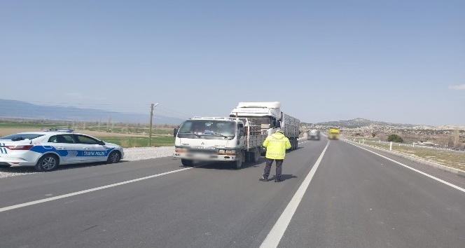Burdur’da 131 araç sürücüsüne ceza