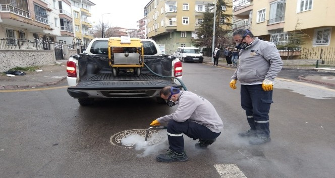 Kırıkkale’de vektörle mücadele sürüyor