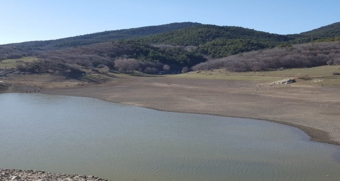 Dumlupınar Göleti’nde su seviyesi yükseliyor