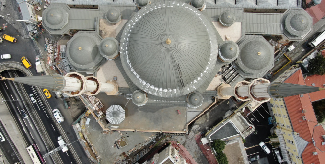 Taksim Camii Ramazan Ayı'na hazırlanıyor