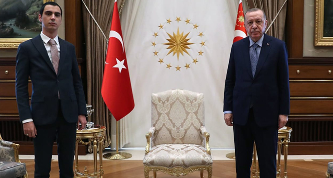Cumhurbaşkanı Erdoğan, Muhsin Yazıcıoğlu’nun oğlu ile görüştü