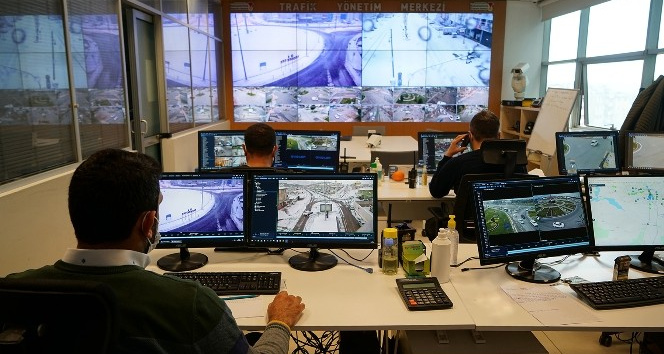 Kahramanmaraş trafik 190 kamerayla izleniyor