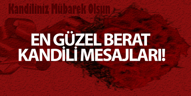 En güzel Berat kandili mesajları | 27 Mart resimli berat kandili mesajları