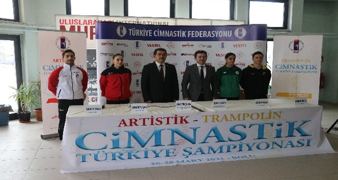 Bolu’da, Türkiye Artistik-Trampolin Cimnastik Şampiyonası başladı
