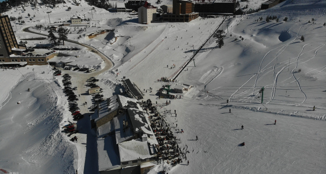 Kartalkaya’da sezon sona erdi