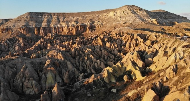 Kapadokya’ya günbatımı için akın akın geliyorlar