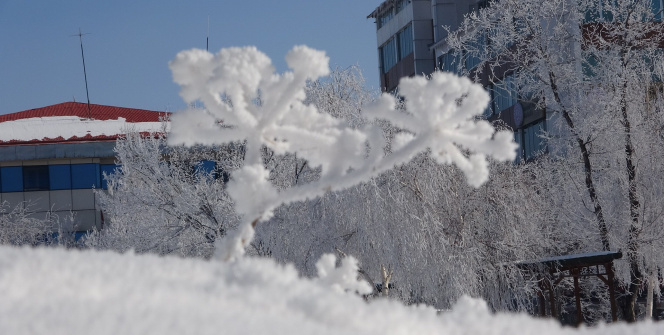 Göle, Sibirya gibi: Termometre eksi 22 dereceyi gösterdi