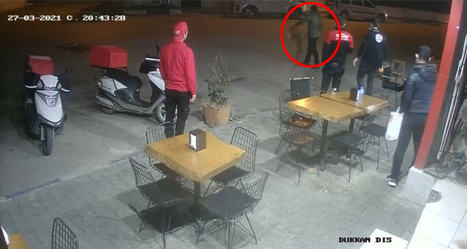 Bodrum’da pitbull saldırısı güvenlik kameralarına yansıdı