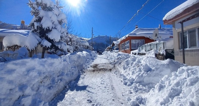 Tunceli’de karla kapanan tüm köy yolları açıldı