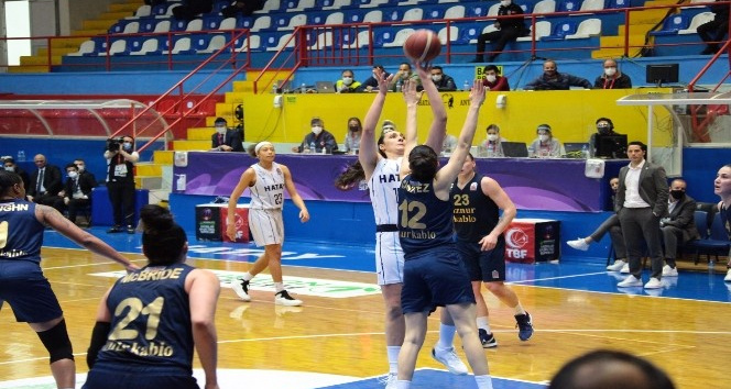 Kadınlar Basketbol Ligi: Hatay Büyükşehir Belediyespor: 70 - Fenerbahçe Öznur Kablo: 91