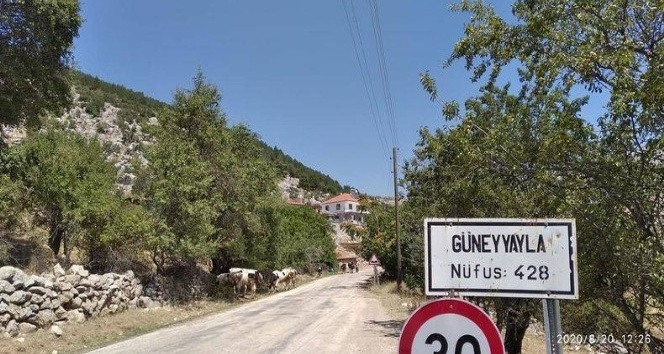 Burdur Güneyyayla köyü karantinaya alındı