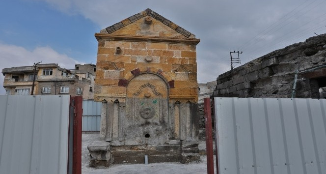 Nevşehir’de tarihi çeşmeler restore ediliyor