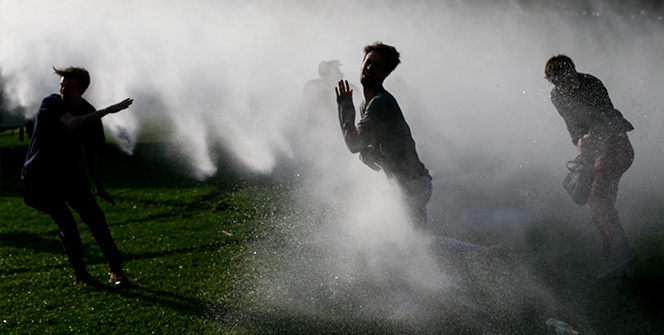 Belçika’da '1 Nisan şakası' polis müdahalesi ile son buldu
