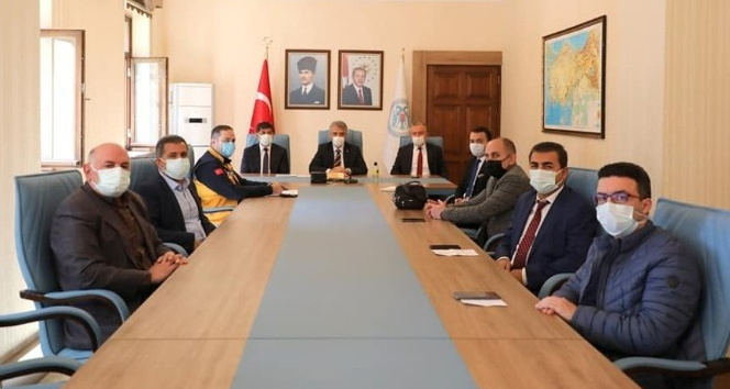 Erzincan’da İl Pandemi Kurulu toplantısı yapıldı