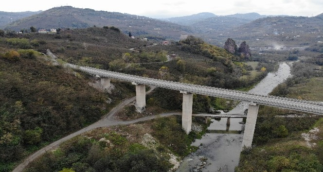 Asrın projesi ‘Karadeniz-Akdeniz Yolu’nda sona gelindi