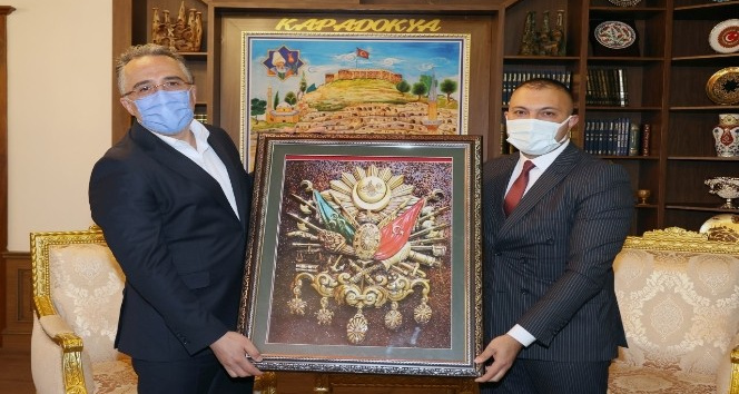 Ülkü Ocakları yönetimi, Belediye Başkanı Savran’ı ziyaret etti