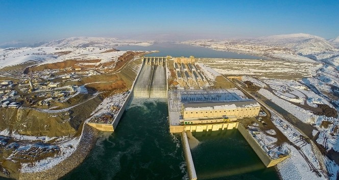 (Özel) Karların erimesiyle Erzincan’daki barajlarda doluluk oranı arttı