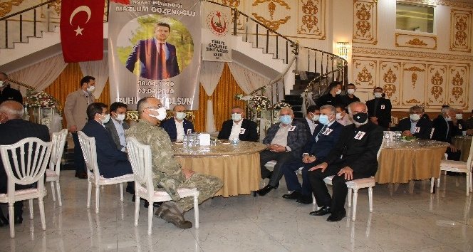 Teröristlerin şehit ettiği inşaat mühendisi için mevlit programı düzenlendi