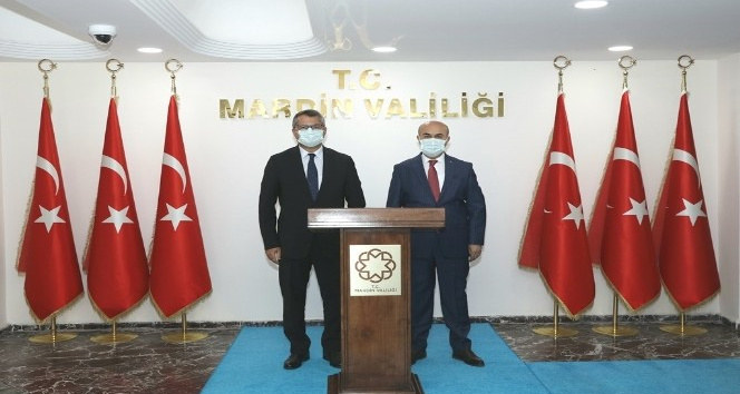 Azerbaycan Ankara Büyükelçisi Hazar İbrahim, Vali Demirtaş ile bir araya geldi