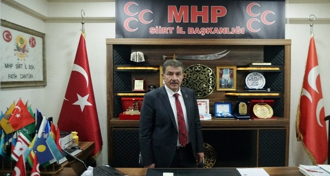 MHP Siirt İl Başkanı Cantürk: &quot;Karşınızda eski Türkiye yok, haddinizi bilin&quot;