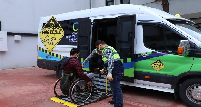 Ordu’da engelli bireyler için ‘Engelsiz Taksi’