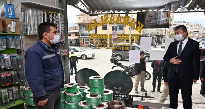 Osmaniye’de korona virüs denetimleri sürüyor