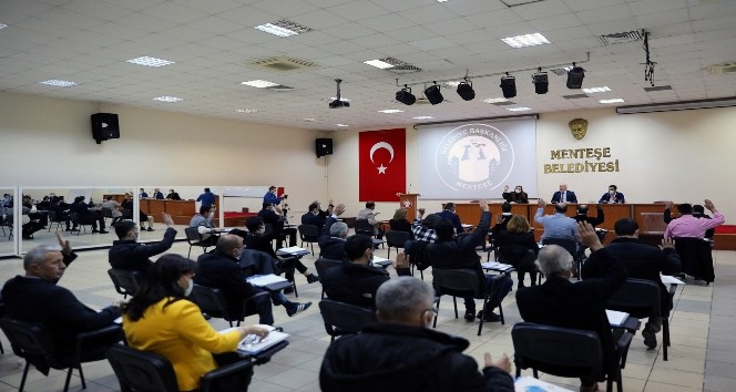Menteşe Belediyesi Nisan ayı meclis toplantısı yapıldı