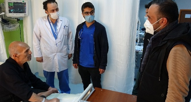 Iraklı hastanın kalp kapağı ameliyatsız değiştirildi