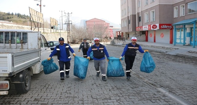 Bitlis Belediyesinden bahar temizliği