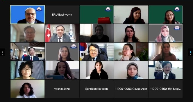 ERÜ’de 1. Uluslararası Kore Çalışmaları Konferansı düzenlendi